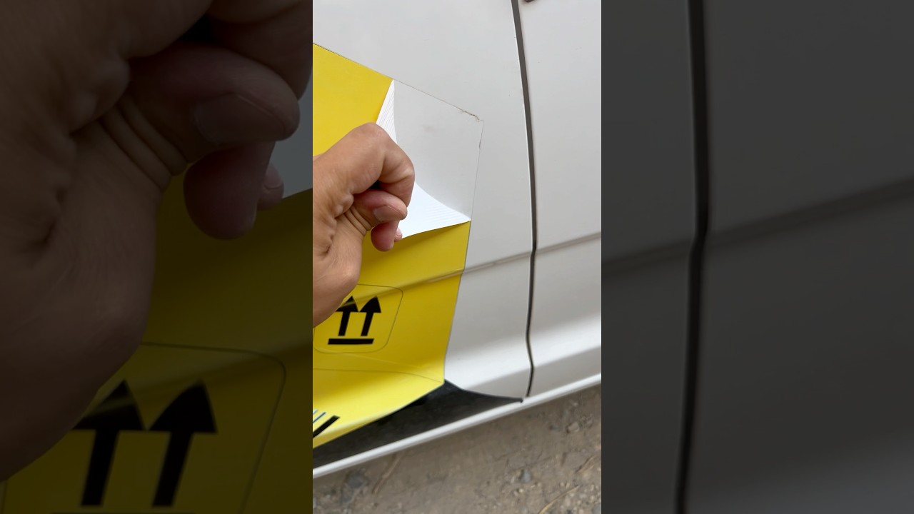 Car Sticker Removal Hack 🔧 Fast & Safe Method 