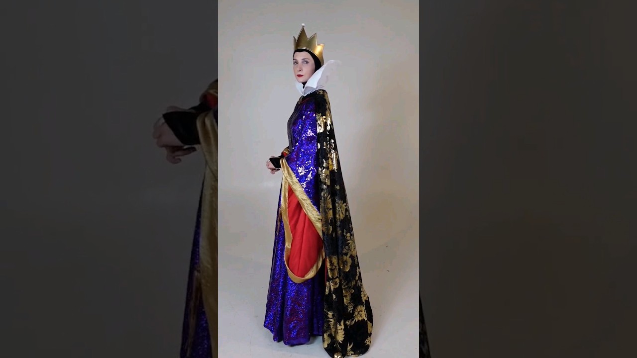GRWM Evil Queen 👑 #shorts #cosplay #disneyvillains