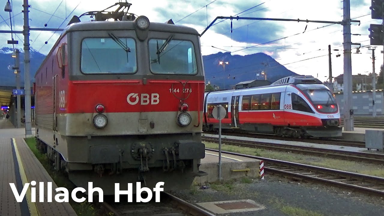 Osterreichisch Züge Vlog #65 - Villach Hbf 26.04.2023