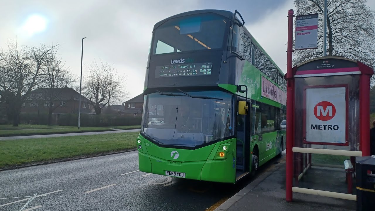 First Leeds 35611 YE69YGJ - 49 to Monkswood Gate