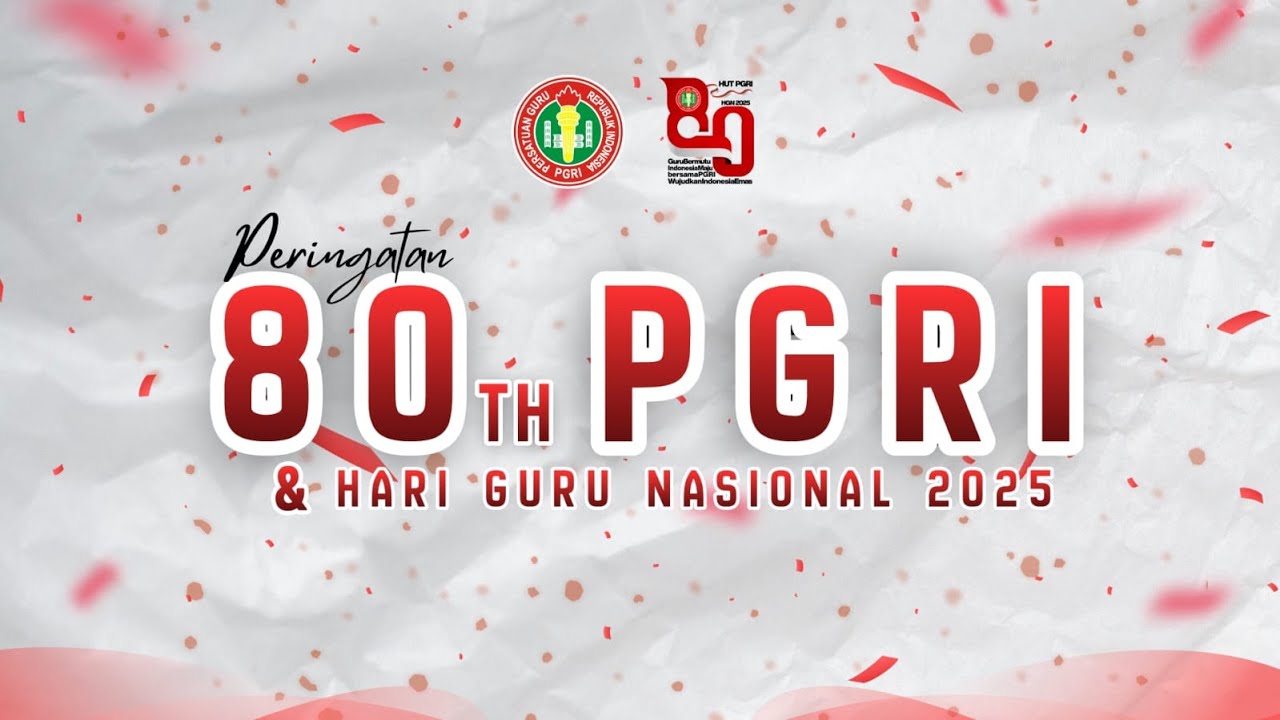 Upacara Peringatan Hari ulang Tahun PGRI Ke-80 & Hari Guru Nasional 2025 – Cabang PGRI Rancaekek