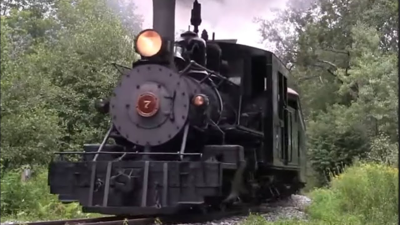 Narrow gauge steam train compilation! Maine Two Footers in New England
