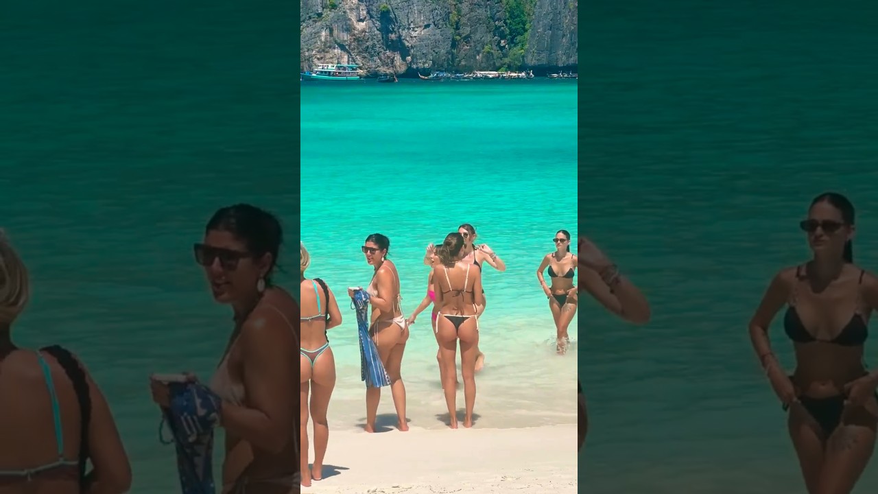 🇹🇭Maya Bay Beach Thailand Dream Holiday Sea Sand Sun 35🏝 