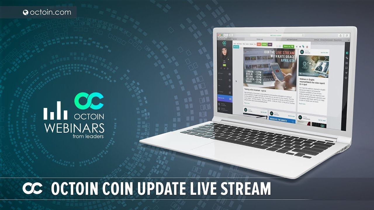 Octoin Coin update live stream