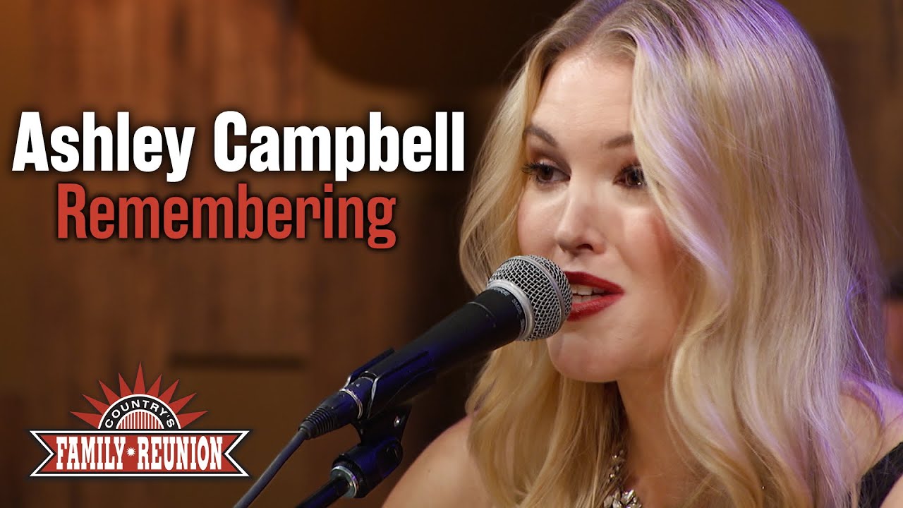 Ashley Campbell sings 