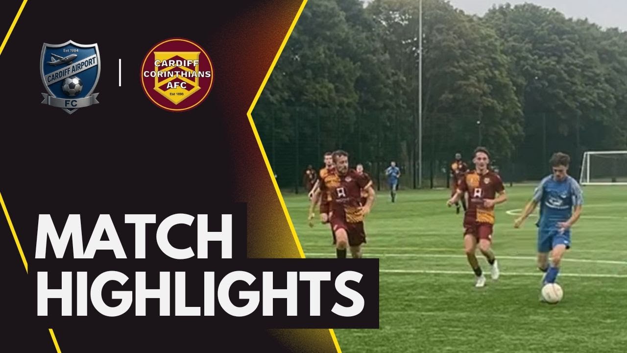 Cardiff Airport and Cardiff Corries deliver in THRILLING clash | Welsh Football Highlights