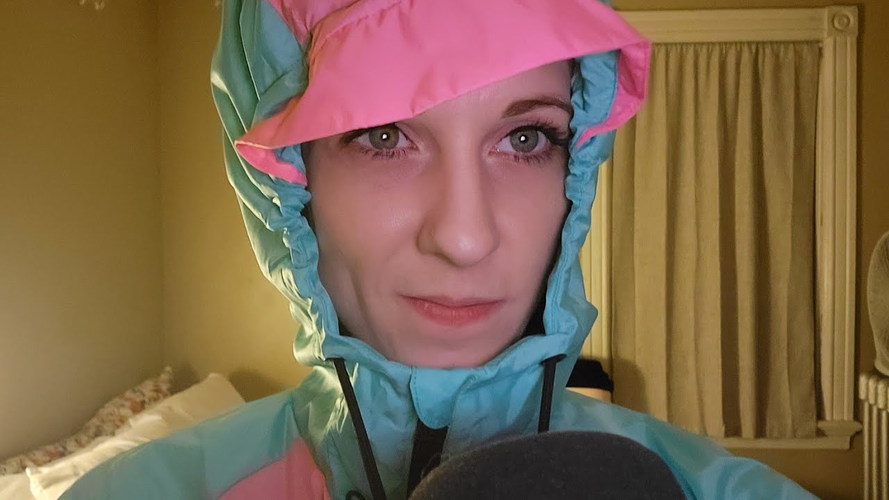 ASMR Swishy Jacket (Emphasis on the hood)