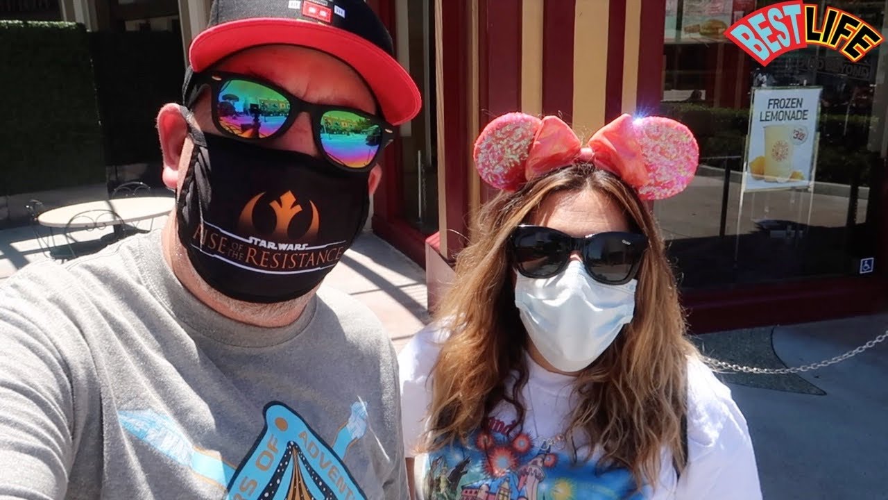 A Very Hot Saturday at Downtown Disney! Salt & Straw+ World of Disney: New Masks & More Merchandise!