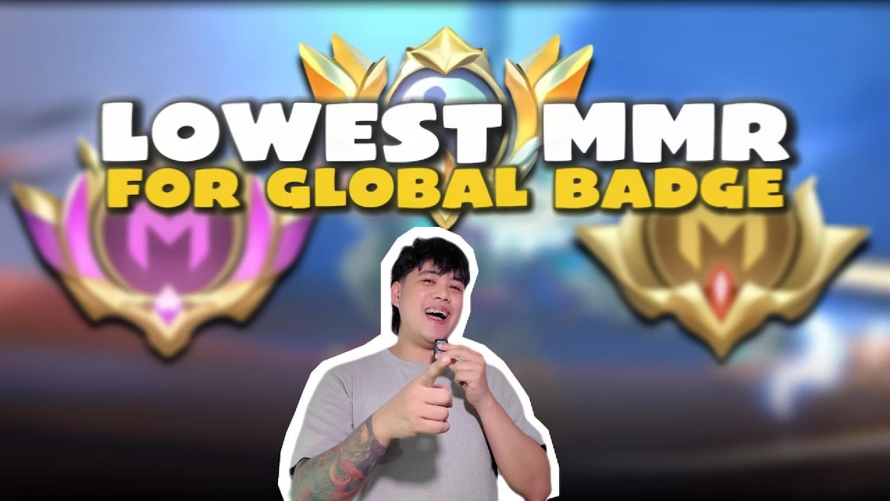 LOWEST MMR FOR GLOBAL BADGE