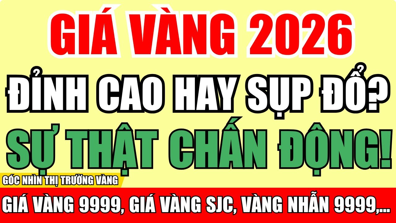 VÀNG 2026 Giảm Sâu Hay Bùng Nổ 7000 USD Chuyên Gia Vạch Trần Sự Thật!