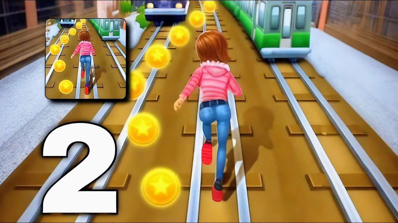 Subway Princess Runner Gameplay Part 2 - Walkthrough (Android / IOS) 