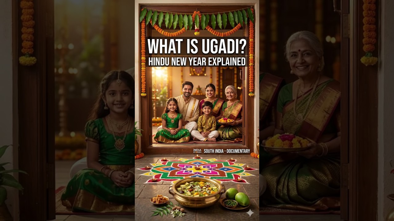 Ugadi Festival Explained in 60 Seconds  | Hindu New Year Traditions