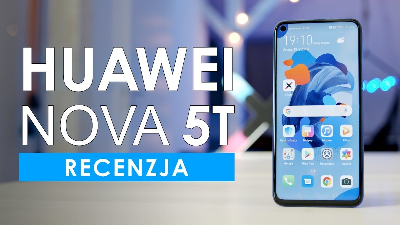 Huawei Nova 5T - recenzja, test, opinia PL