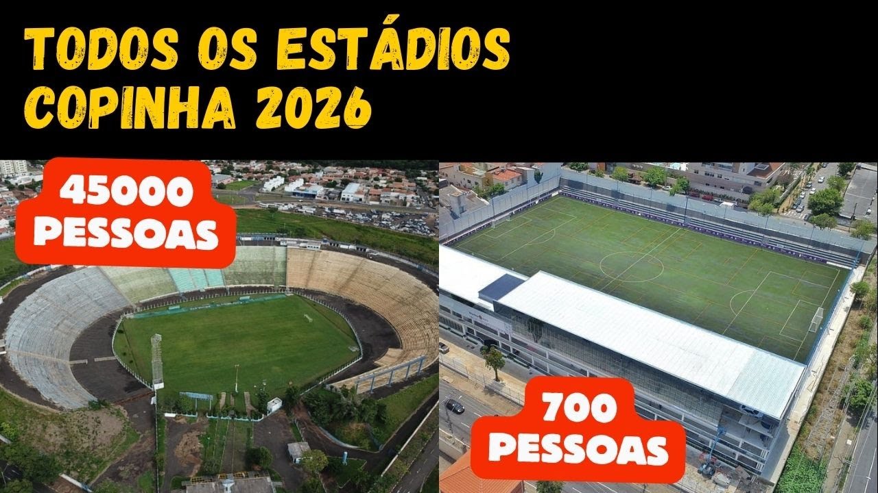 TODOS ESTADIOS DA COPINHA 2026