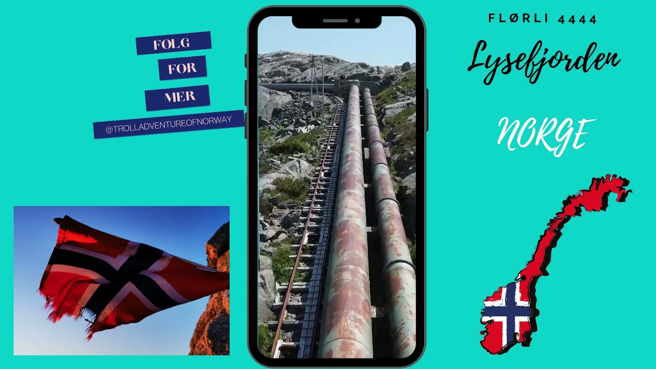 How to travel to the small village Fl&oslash;rli in famous Lysefjorden in Norway