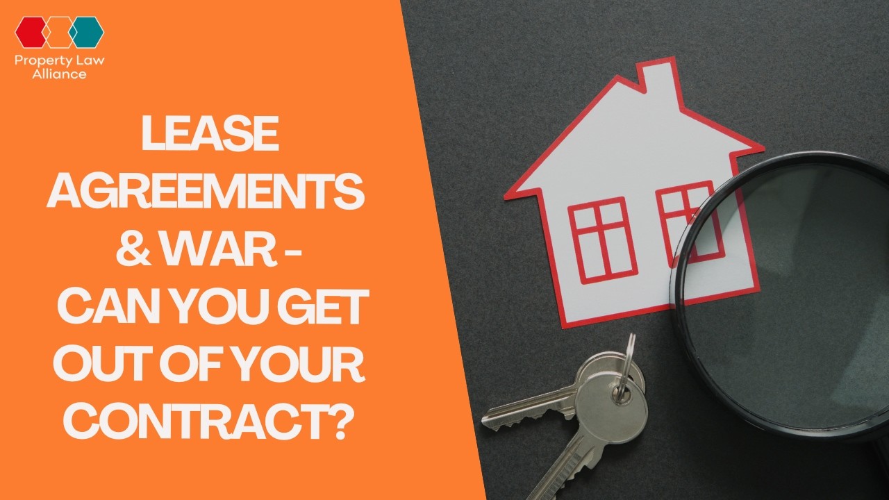 Lease Agreements & War  Can You Get Out of Your Contract