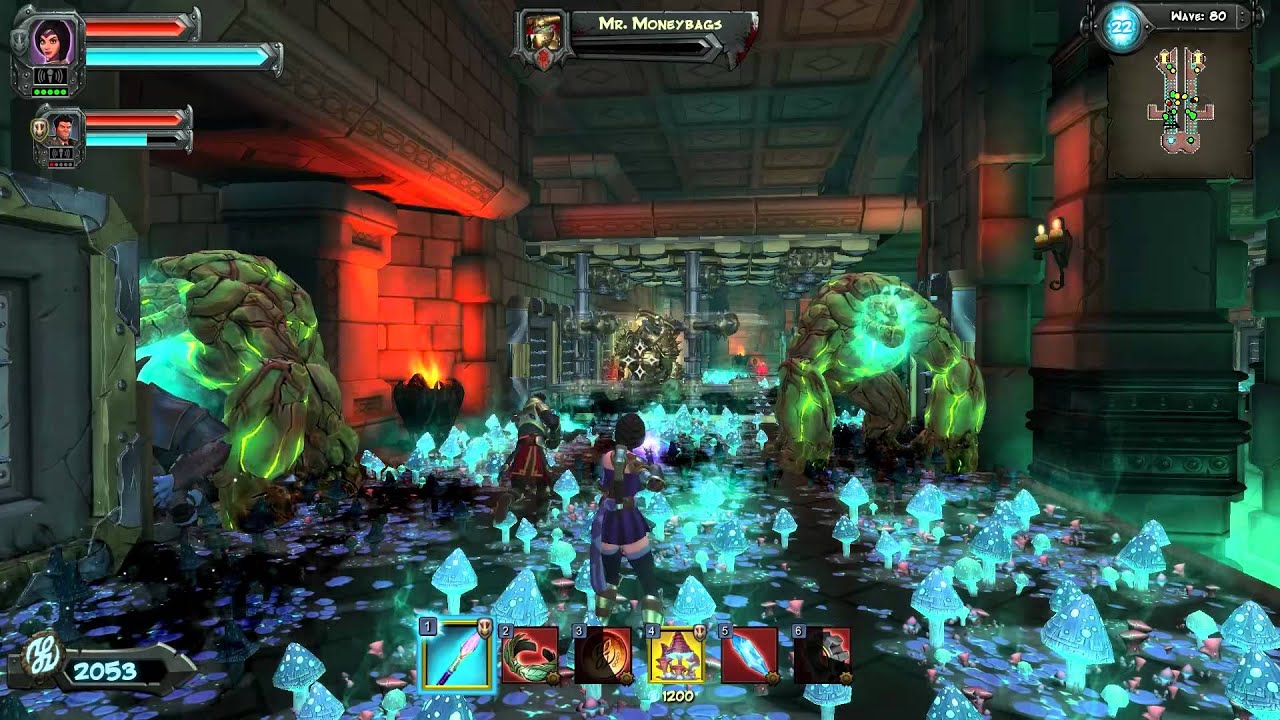 Orcs Must Die 2 - Endless Mode Wave 85 Coop - Crossfire