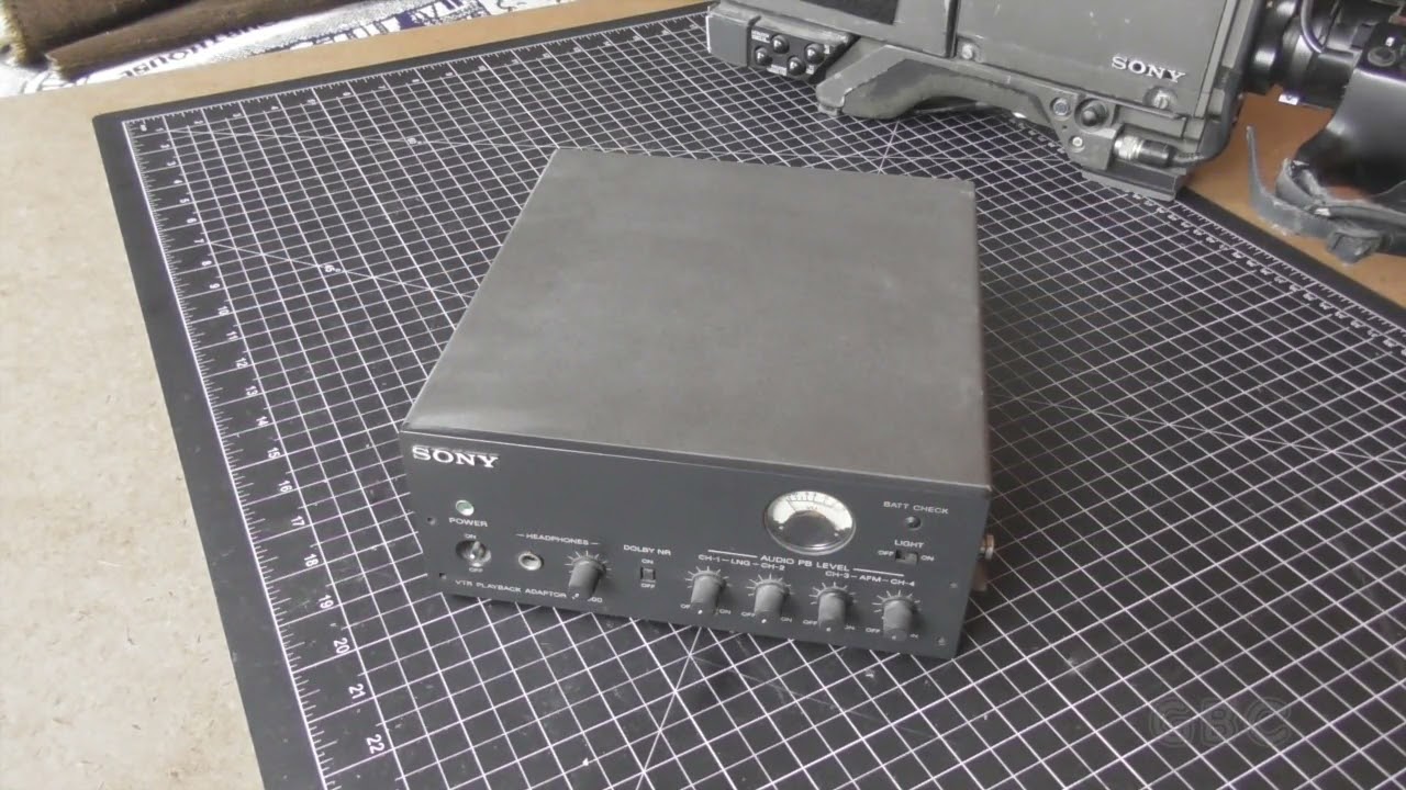 [127] Sony Betacam SP Camera Playback Adapter Teardown