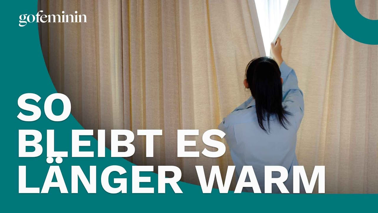 Mit Gardinen Heizkosten sparen? So funktioniert der Vorhang-Trick!