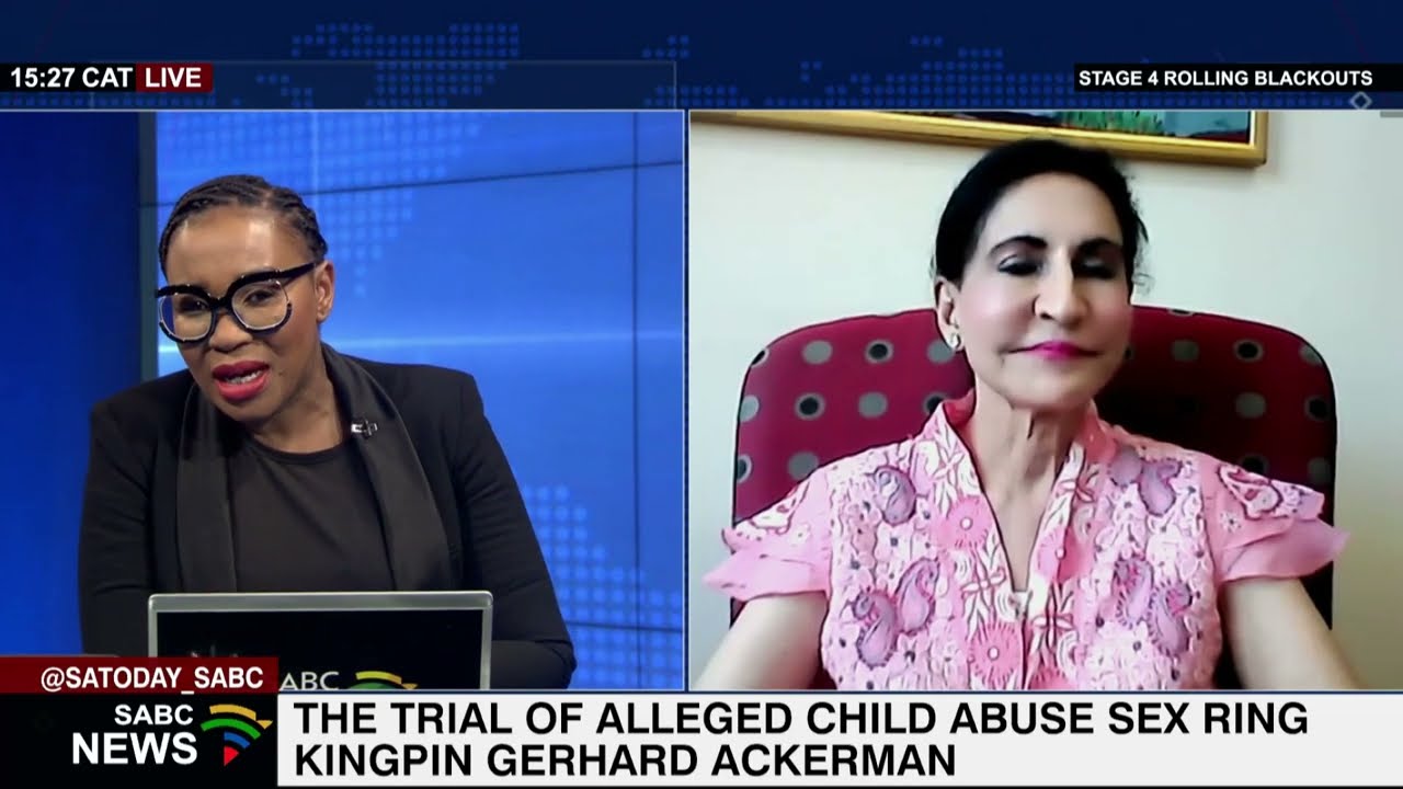 GRAPHIC CONTENT | Ackerman denies raping young boys: Dr Shaheda Omar