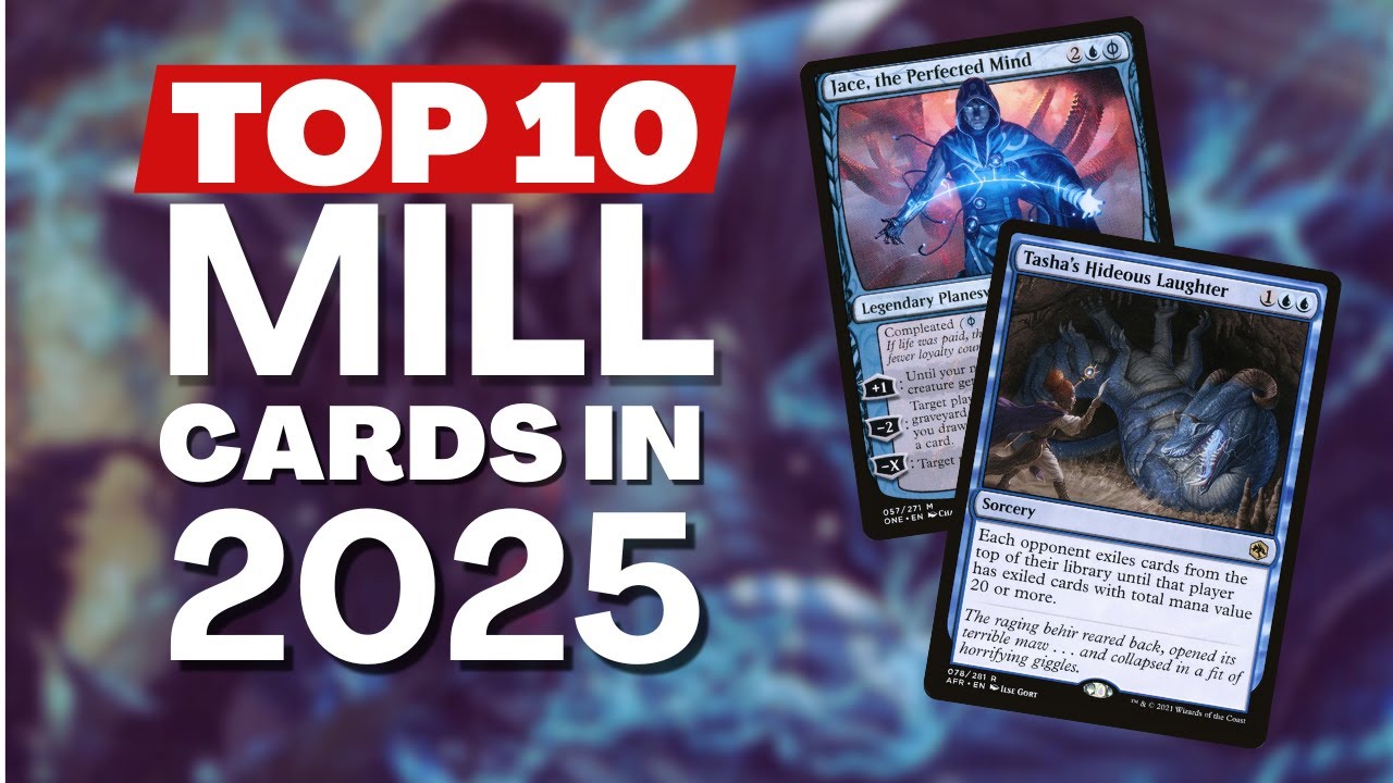MTG 2025 Top 10 Mill Cards | Best Ways to Win Without Damage!