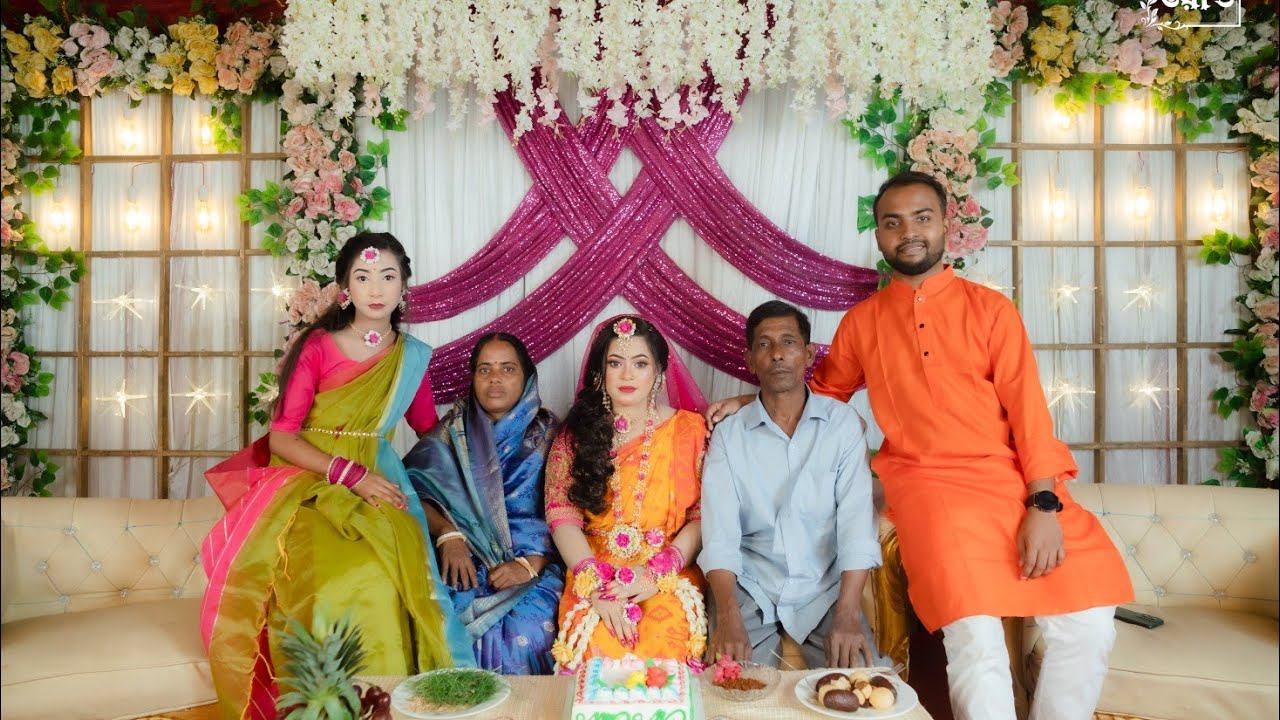 Ritu Parna Wedding Holud Program #Ritu Parna & Jagannath Wedding 24 Nov 2025