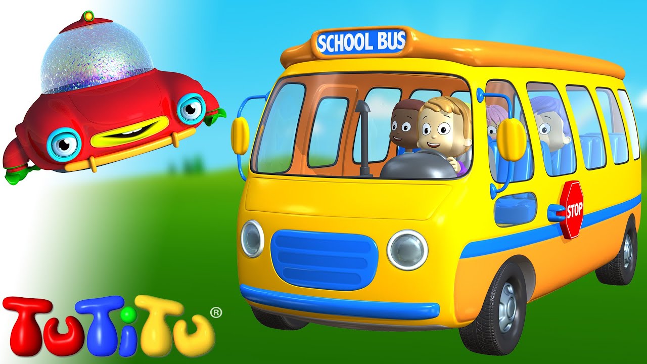 🎁 TuTiTu Construções Divertidas um Ônibus escolar 🤩 Aprendendo com Brinquedos 🍿