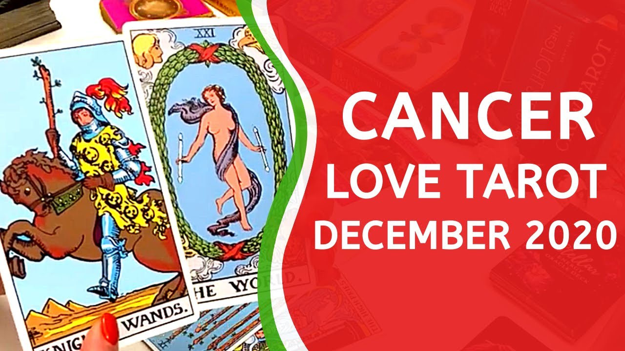 CANCER LOVE ❤️ Wanting to Take You Away & Start Fresh! ~ December 2020 Tarot Reading