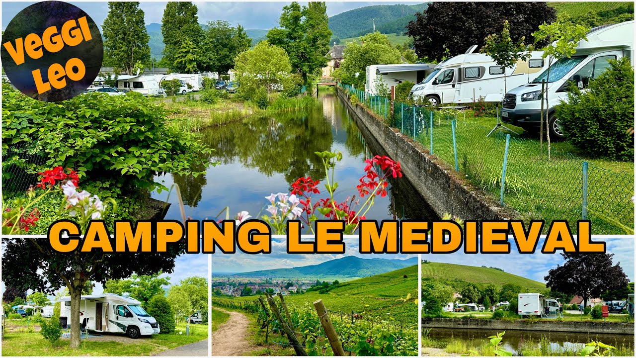 Campingplatz Le Médiéval in Turckheim bei Colmar | Elsass | Frankreich