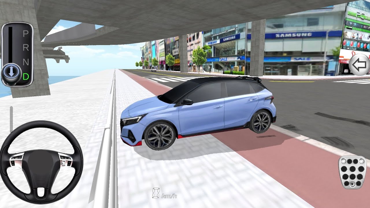 New Blue Mercedes G63 For Parking - 3d Driving Class android game || Car Game #gameplay #cargame