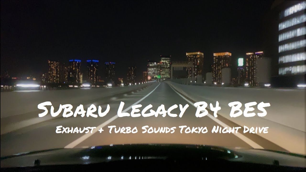 4K Subaru Legacy B4 BE5 RSK Exhaust + Turbo Sounds - スバル レガシィ B4 BE5 RSK 排気+ターボ音