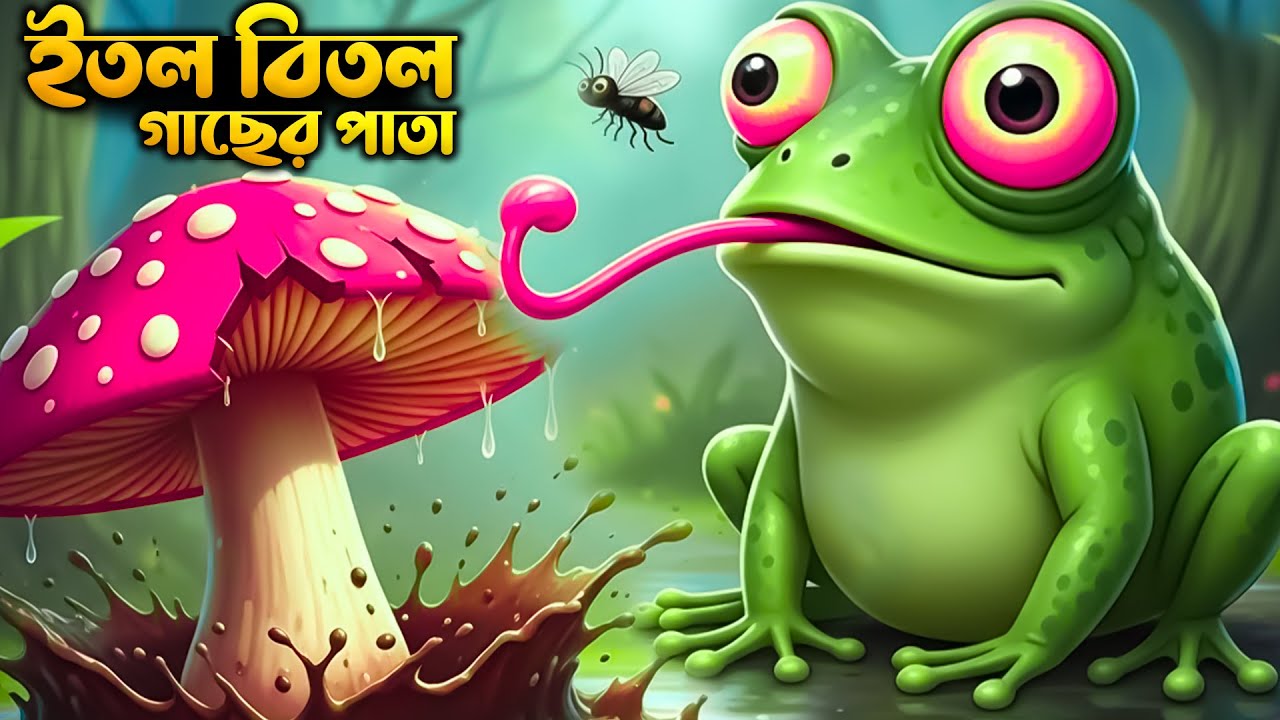 itol bitol gacher pata kobita | Rhymes & Kids Songs | ইতল বিতল | Shishu Vubon