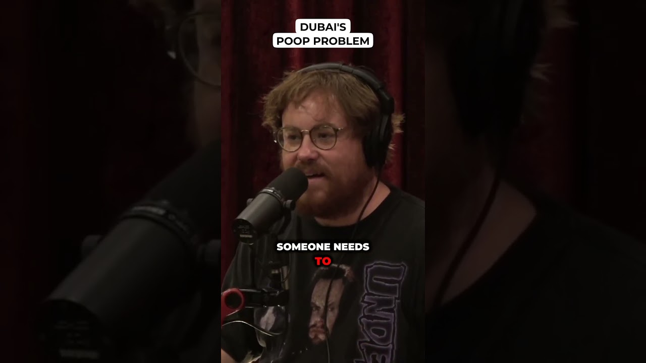 Dubai's Poop Problem - James McCann #jre #shorts