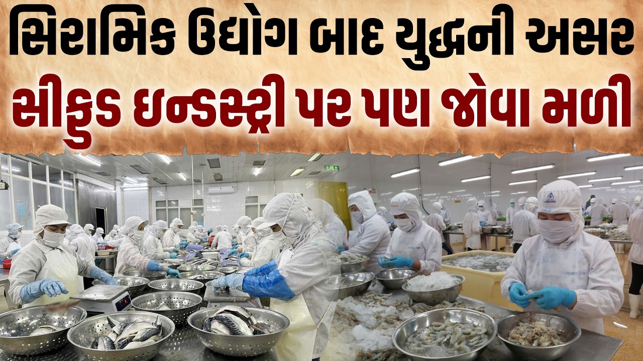 ઈરાન-ઈઝરાઈલના યુદ્ધ સી ફૂડમાં પણ મોટી અસર, ટ્રાન્સપોટમાં ટ્રકો ફસાયા તો કોલ્ડ સ્ટોરેજમાં વધ્યો સામાન
