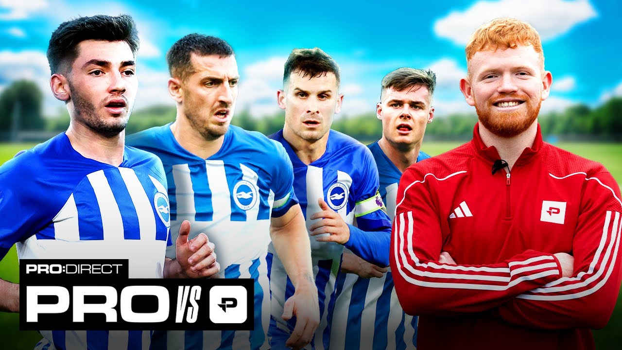 PREMIER LEAGUE vs NON-LEAGUE ⚔ Can we beat BRIGHTON in a Pro vs Pro:Direct Special?! 😱