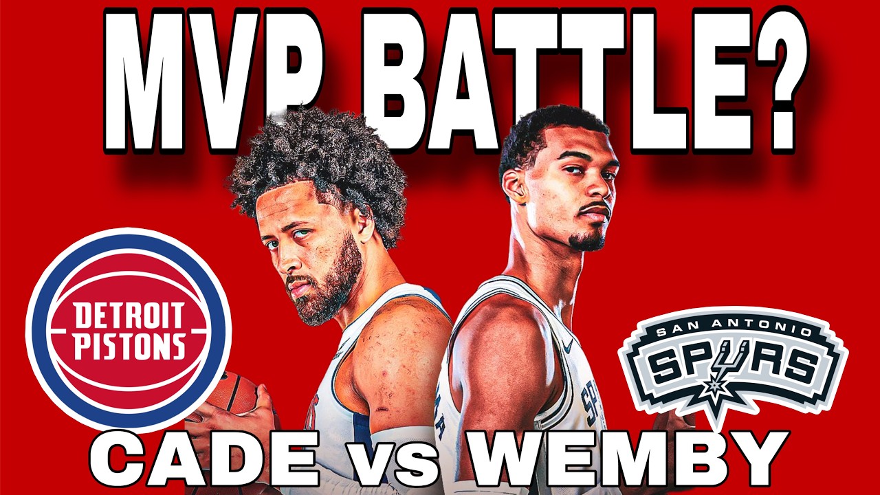 Битва за звание MVP?… Обзор матча «Пистонс» — «Спёрс» || Кейд против Уэмби