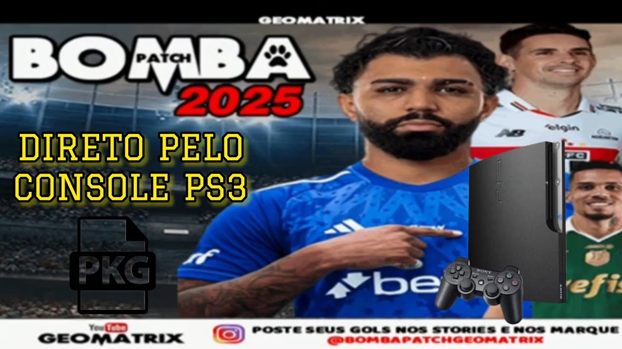 BOMBA PATCH PS3 PKG 2025 COMO INSTALAR DIRETO DO CONSOLE E PENDRIVE
