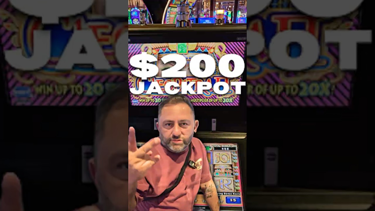 🤯 $200 MAX BET BONUS RETRIGGERS 2X&hellip; THIS CLEOPATRA 2 JACKPOT WAS INSANE! #shorts #fyp #casino