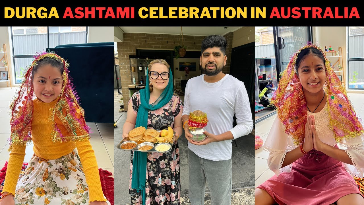 DURGA ASHTAMI CELEBRATION IN AUSTRALIA | KANYA PUJAN