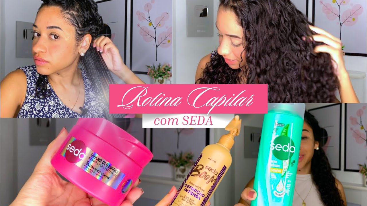 ROTINA CAPILAR COM SEDA💗