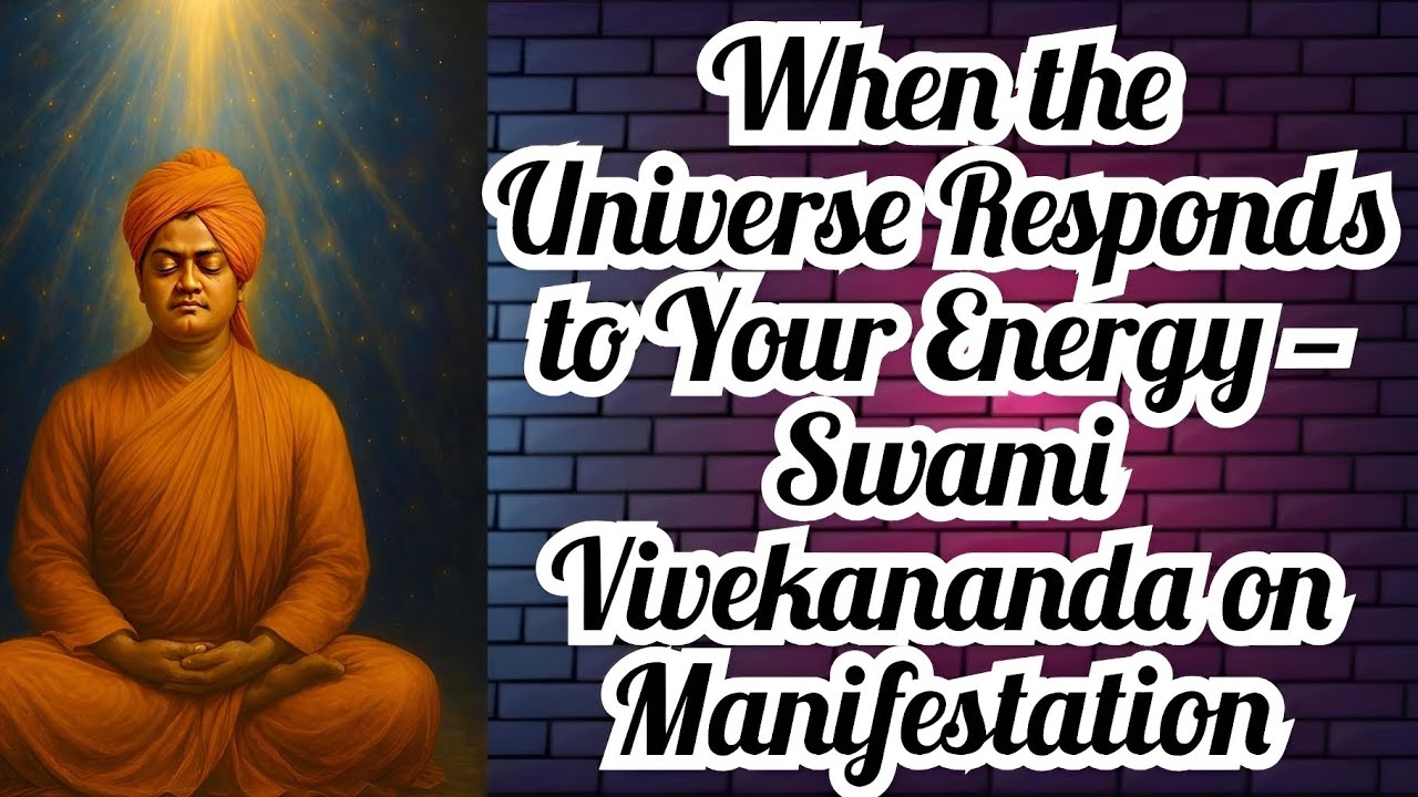 ✨ When the Universe Responds to Your Energy | Swami Vivekananda on Manifestation & Power of Thought