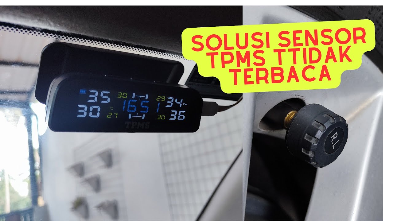 SOLUSI SENSOR TPMS TIDAK TERBACA