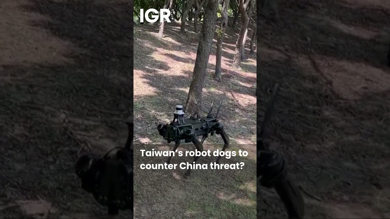 Robot patrol dogs could be coming to Taiwan's South China Sea islands | IGR | India Global Review