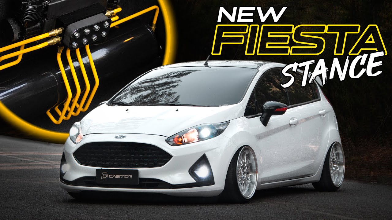 NEW FIESTA STANCE | SUSPENSÃO A AR | HARDLINE |@castorsuspension