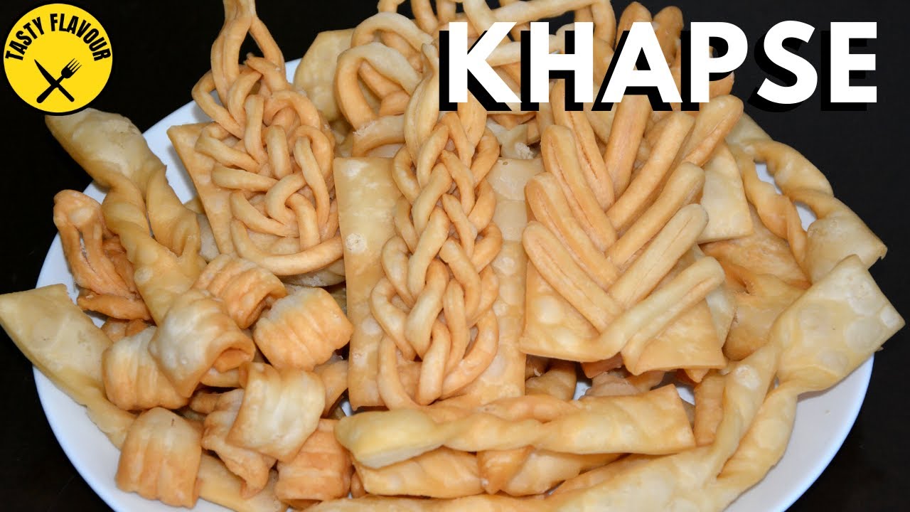 HOW TO MAKE TIBETAN KHAPSE │ KHAPSE RECIPE │ KHABSEY │ TIBETAN COOKIE │ KHAPSE DESIGN