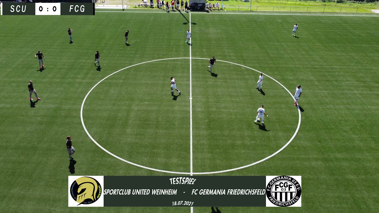 Vorbereitungsspiel: SC UNITED WEINHEIM - FC GERMANIA FRIEDRICHSFELD [Saison 2021/22]