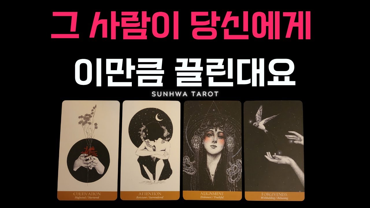 [타로/연애💖] 그 사람 당신에게 이만큼 끌리고 있어요