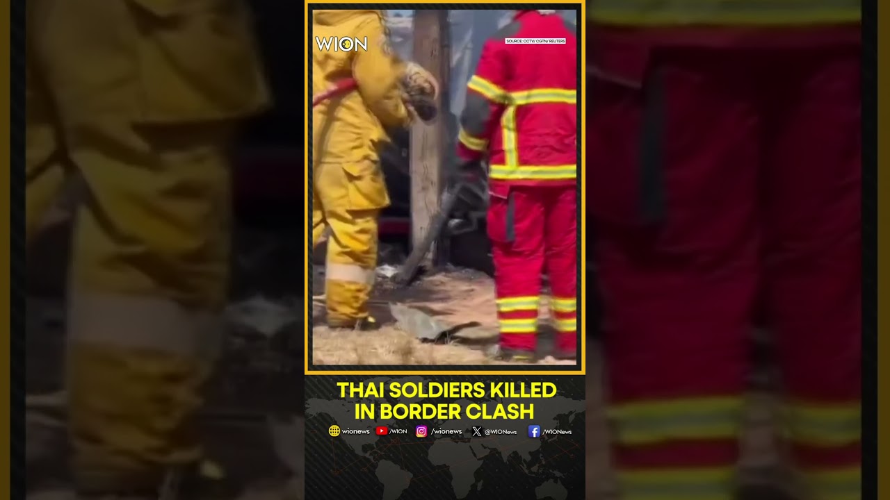 15 Thai Soldiers Killed in Thailand-Cambodia Border Clashes | WION Shorts