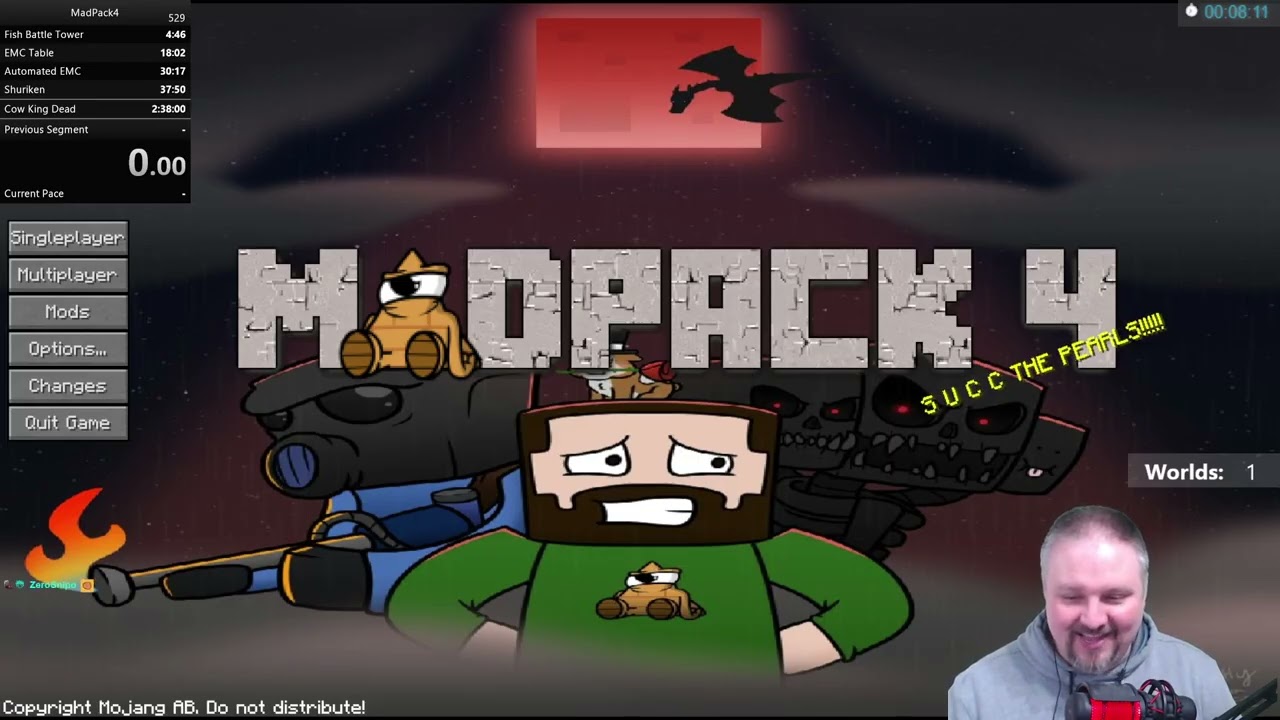 MadPack 4 Speed Run Day 118 - 2026-03-08 - Twitch VOD Archive