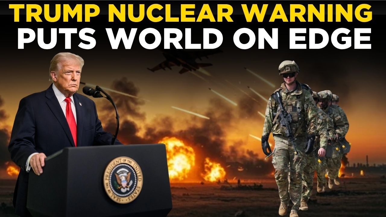 US IRAN WAR LIVE: Donald Trump Issues Stark Nuclear Warning to Iran, World on Edge | Breaking News
